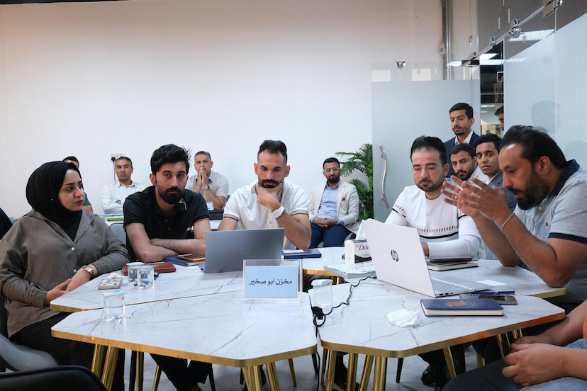 شركة سراج المعرفة تستضيف دائرة ماء البصرة لتطبيقِ مشروع التحول التكنولوجي